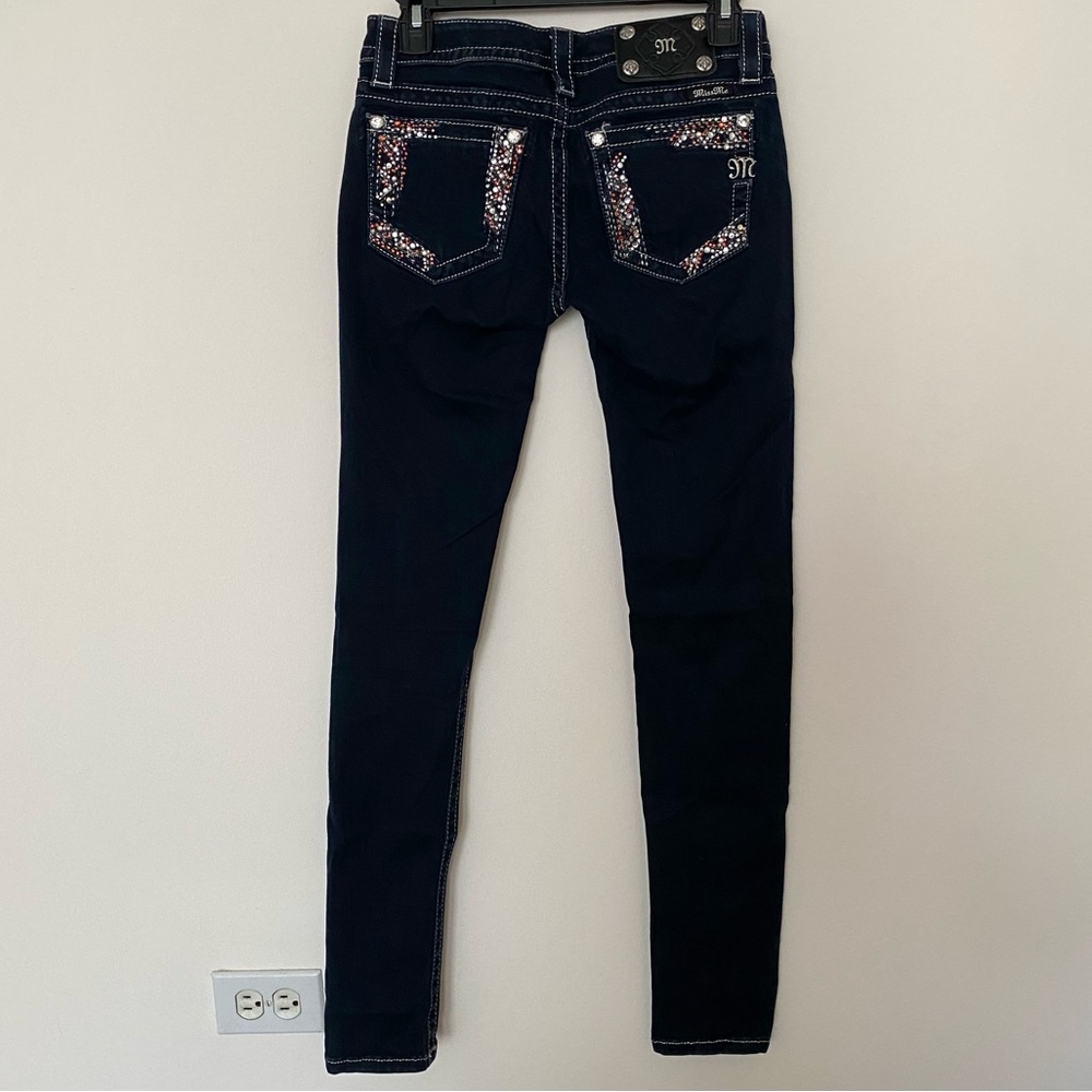 ❤️ Miss Me Jean’s Signature Skinny Dark Wash - Size 26